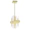 Cwi Lighting Millipede 8 in LED Satin Gold Mini Pendant 1245P8-602 - alternate 2